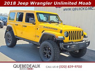 Used 2018 Jeep Wrangler Unlimited Sahara w/ Quick Order Package 24M Moab AWD/4WD video 1