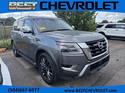 Used 2024 Nissan Armada Platinum w/ Captain's Chairs Package