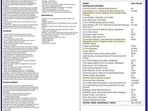 Used 2018 Chevrolet Silverado 1500 LT w/ Texas Edition image 3