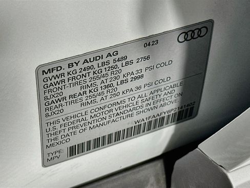 Used 2023 Audi Q5 2.0T Prestige w/ Prestige Package AWD/4WD image 12