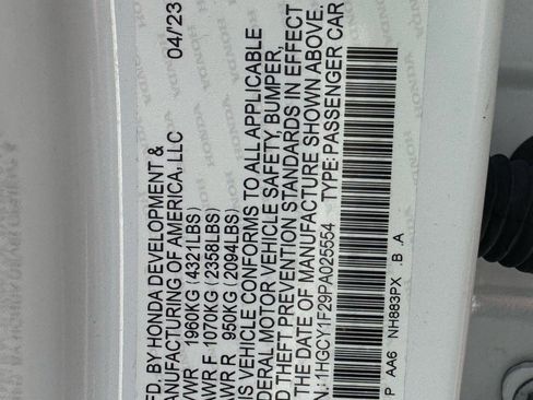 Used 2023 Honda Accord LX image 33