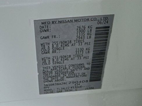 Used 2024 Nissan Pathfinder SV FWD image 41