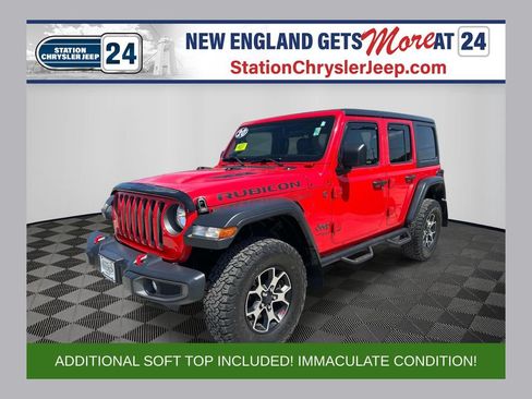 Used 2020 Jeep Wrangler Unlimited Rubicon w/ Dual Top Group AWD/4WD image 1