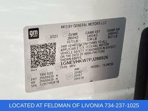 Certified 2023 Chevrolet Traverse LT w/ LT Premium Package AWD/4WD image 34