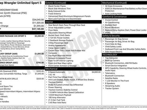 Used 2022 Jeep Wrangler Unlimited Sport AWD/4WD image 18