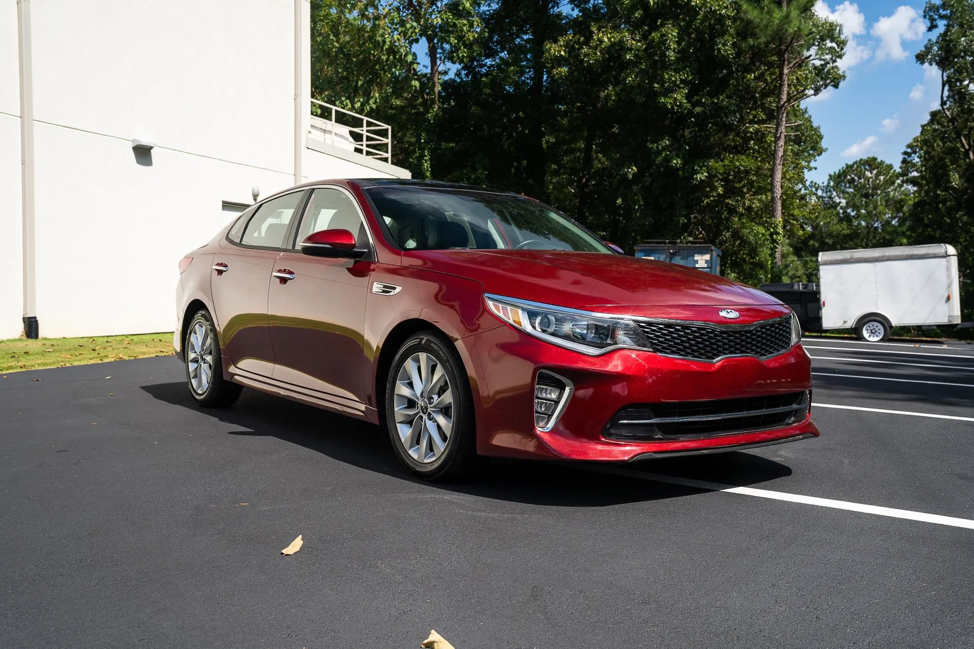 Used 2018 Kia Optima S w/ Panoramic Sunroof Package FWD image 12