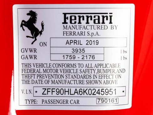 Used 2019 Ferrari 488 Pista Coupe image 75