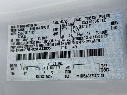 Used 2025 Ford Bronco Big Bend AWD/4WD image 12