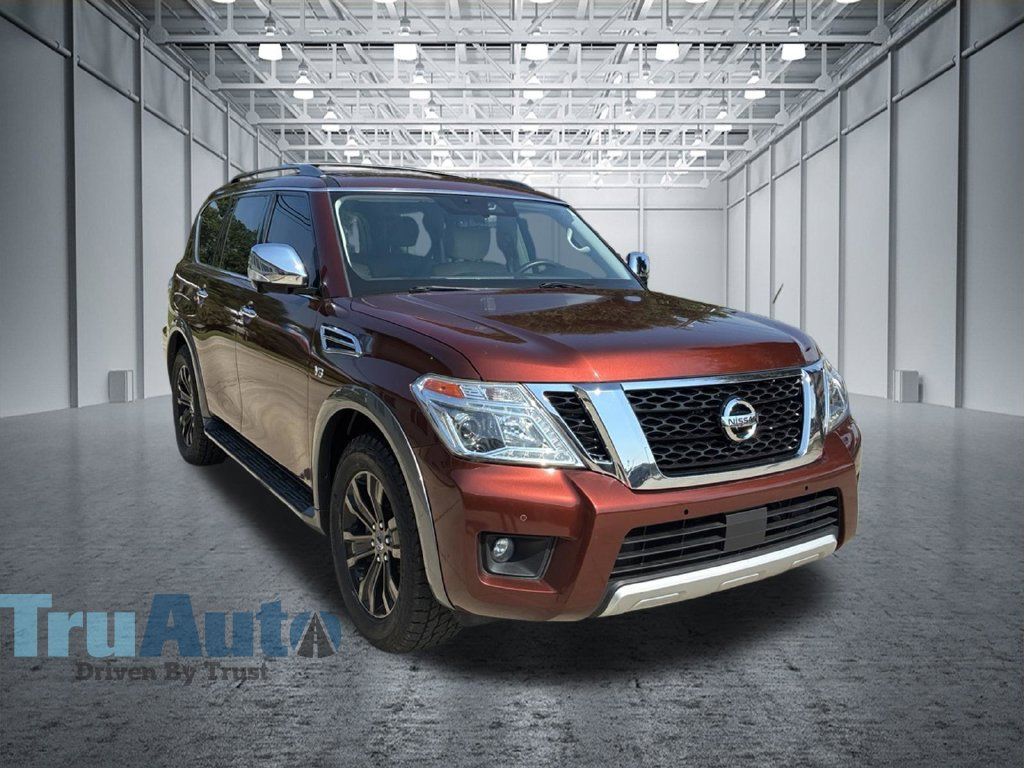Used 2018 Nissan Armada Platinum w/ Captain Seat Package RWD 360° Tour