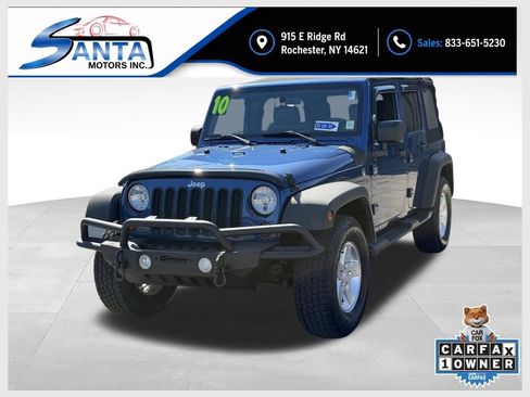 Used 2010 Jeep Wrangler Unlimited Sport AWD/4WD image 1