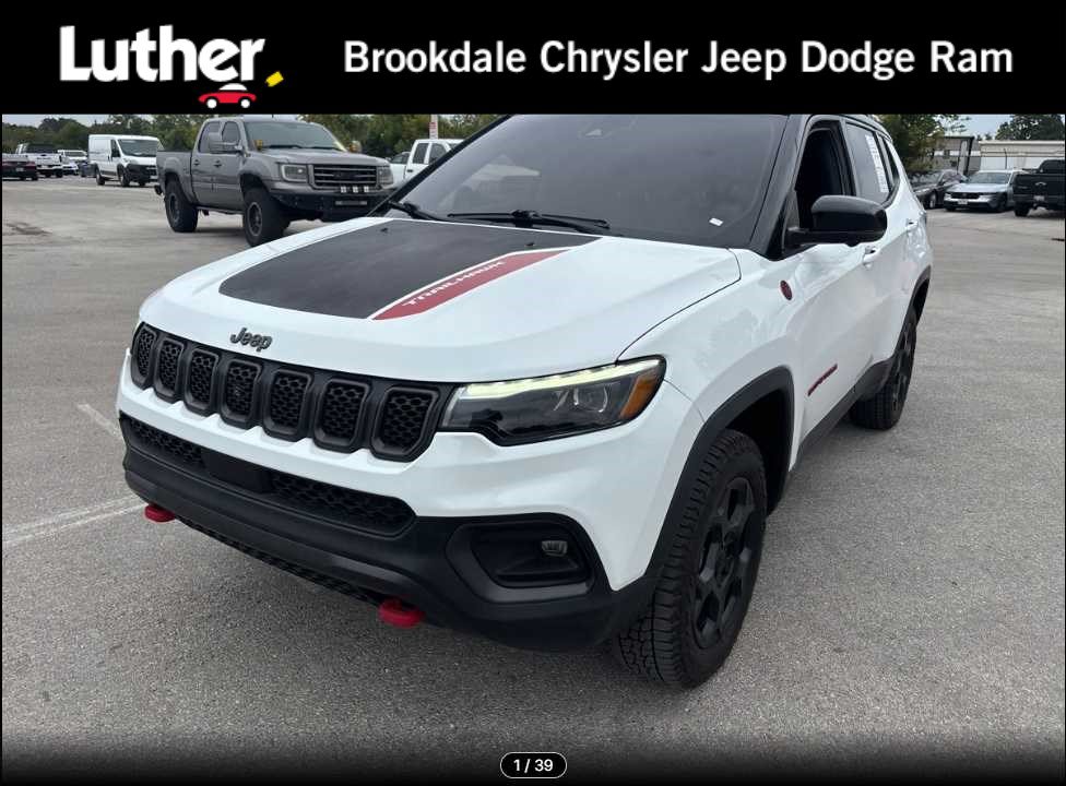 Used 2023 Jeep Compass Trailhawk w/ Trailhawk Elite Group AWD/4WD image 1