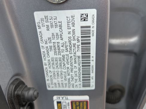 Certified 2020 Honda CR-V EX-L image 19