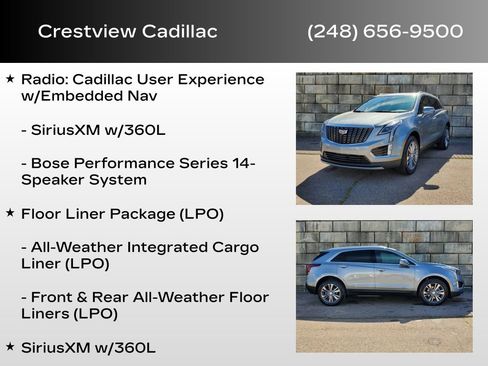 Certified 2024 Cadillac XT5 Premium Luxury w/ LPO, Floor Liner Package image 18