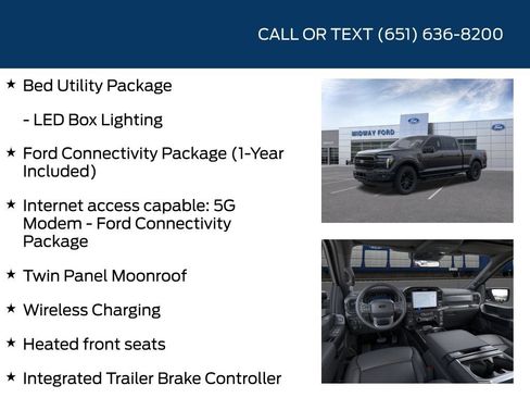 New 2026 Ford F150 Lariat w/ Equipment Group 501A Mid AWD/4WD image 25