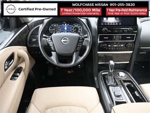 Certified 2024 Nissan Armada Platinum w/ Captain's Chairs Package image 9
