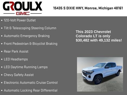 Used 2023 Chevrolet Colorado LT w/ LT Convenience Package III AWD/4WD image 31