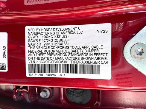 Used 2023 Honda Accord EX image 19