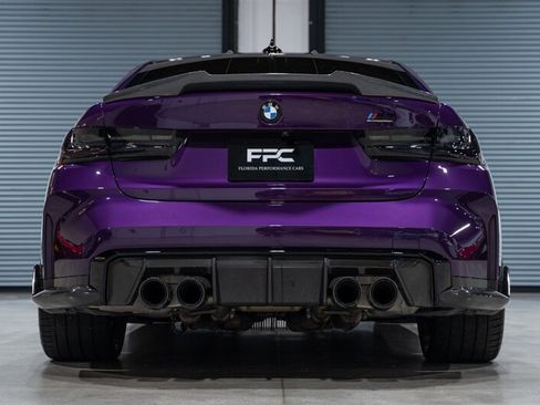 Used 2022 BMW M3 Competition w/ M Carbon Exterior Package RWD image 72