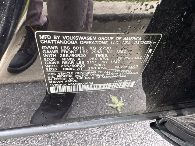 Used 2021 Volkswagen Atlas SEL AWD/4WD image 46