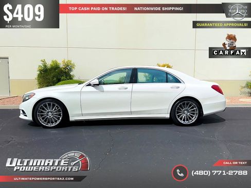 Used 2015 Mercedes-Benz S 550 Sedan image 3