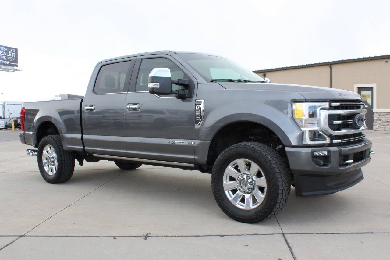 Used 2021 Ford F250 Platinum w/ FX4 Off-Road Package AWD/4WD image 73