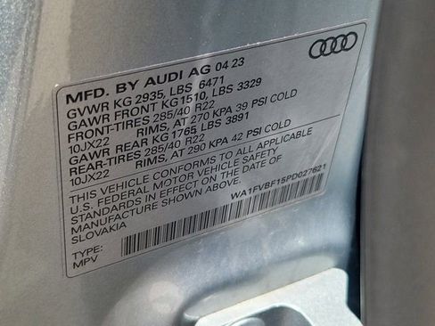Certified 2023 Audi Q8 Prestige AWD/4WD image 31