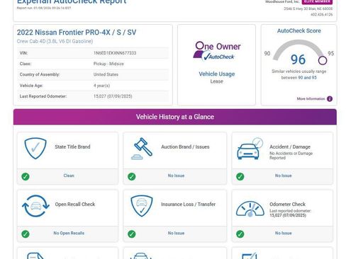 Used 2022 Nissan Frontier SV image 22
