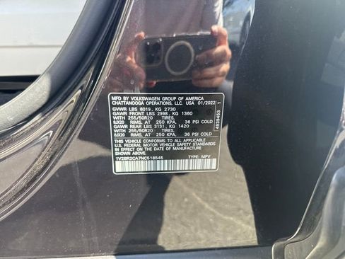 Used 2022 Volkswagen Atlas SEL AWD/4WD image 17