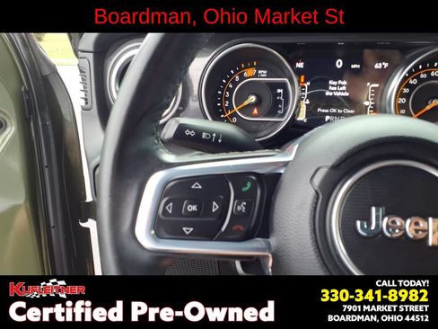 Used 2021 Jeep Wrangler Unlimited Sahara AWD/4WD image 29