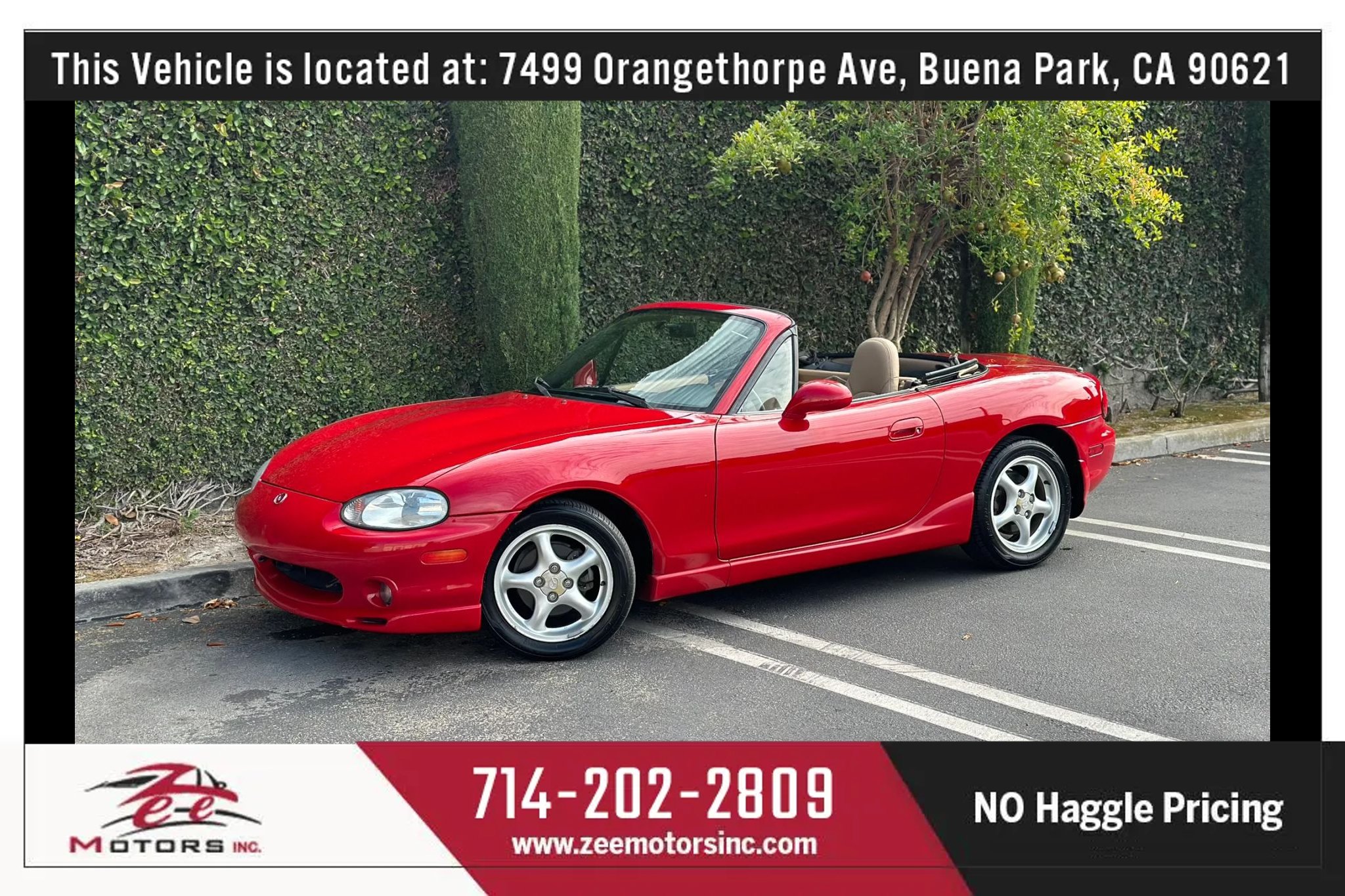 Used 2000 MAZDA MX-5 Miata LS RWD image 43