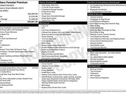 New 2026 Subaru Forester Premium