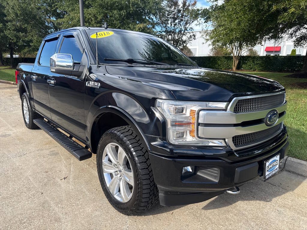 Used 2018 Ford F150 Platinum w/ Equipment Group 701A Luxury AWD/4WD image 1