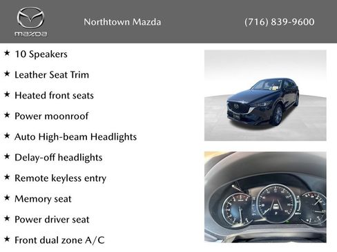 Certified 2024 MAZDA CX-5 AWD 2.5 S w/ Premium Package image 2