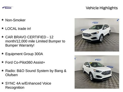 Used 2022 Ford Edge Titanium AWD/4WD image 4