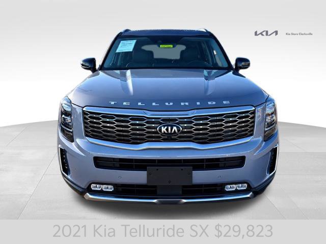 Certified 2021 Kia Telluride SX w/ SX Prestige Package AWD/4WD image 3
