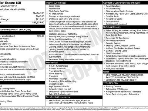 Used 2016 Buick Encore Base 4D Sport Utility image 30