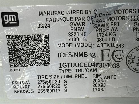 Used 2024 GMC Sierra 1500 Elevation image 23