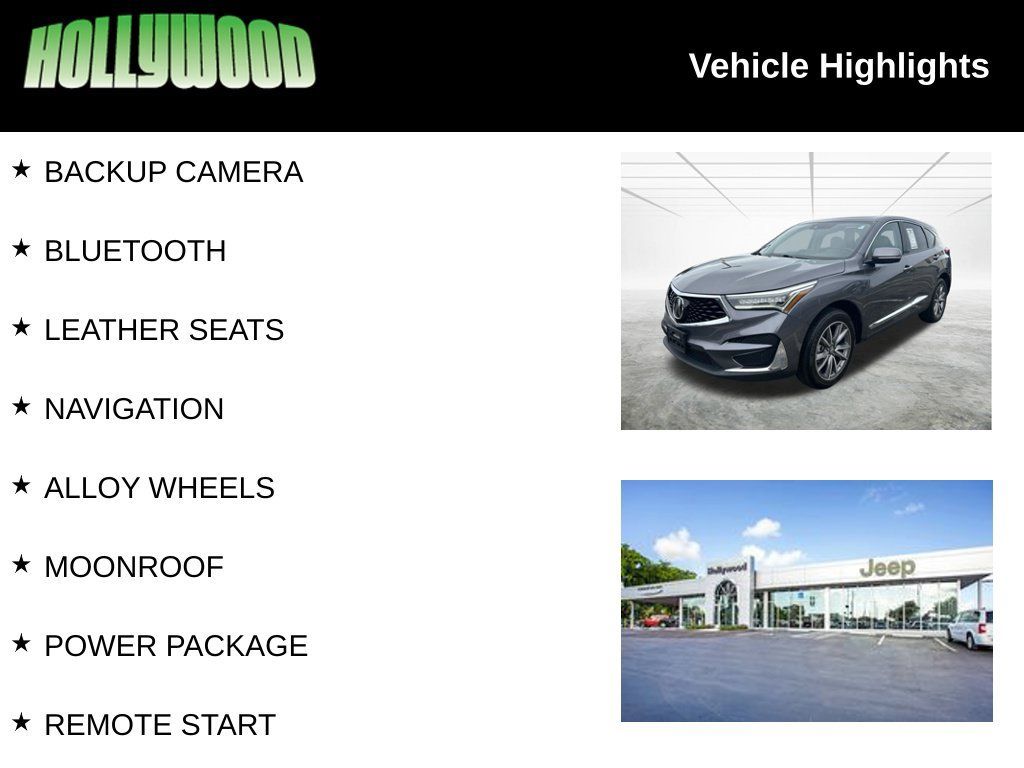 Used 2020 Acura RDX w/ Technology Package AWD/4WD image 3
