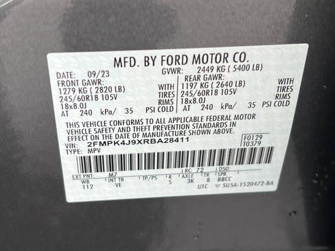 Used 2024 Ford Edge SEL w/ Convenience Package AWD/4WD image 25