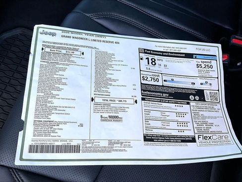 New 2026 Jeep Grand Wagoneer L Limited image 23