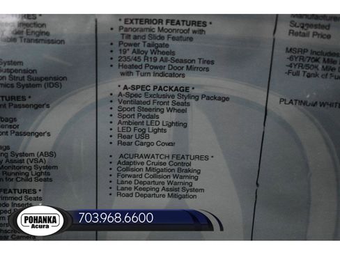 New 2025 Acura ADX A-Spec image 37