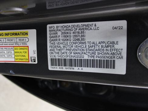 Used 2022 Honda Accord EX-L image 43