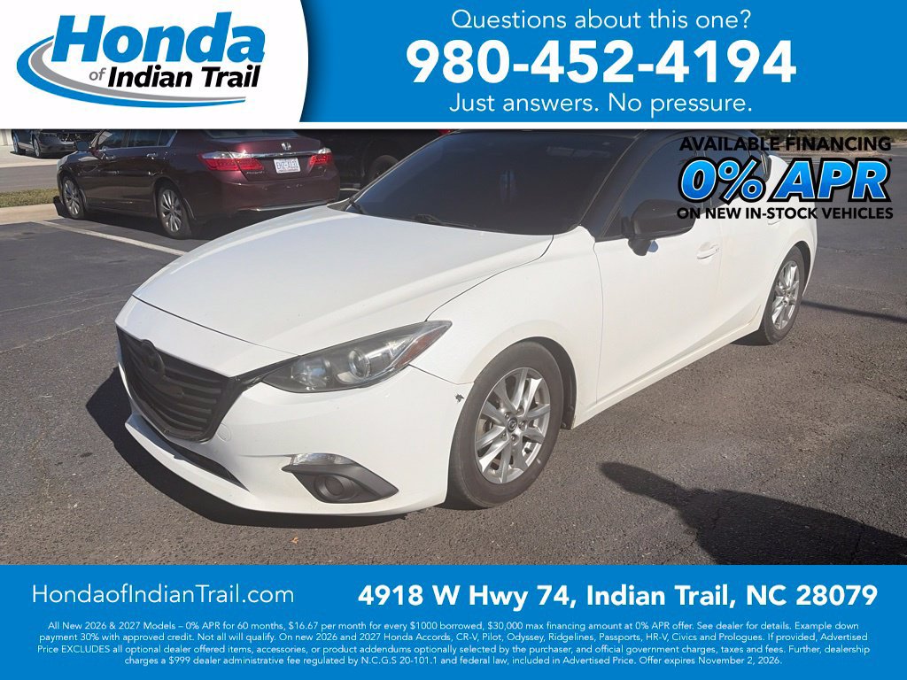 Used 2016 MAZDA MAZDA3 i Touring FWD 360° Tour