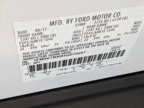 Used 2017 Ford Explorer FWD image 15