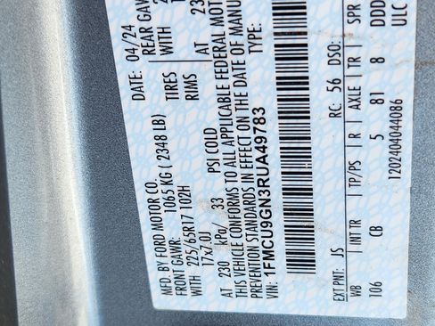 Used 2024 Ford Escape Active w/ Tech Pack #1 image 28