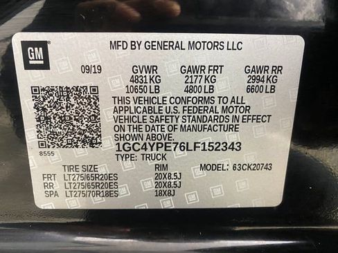 Certified 2020 Chevrolet Silverado 2500 LTZ w/ LTZ Premium Package image 29