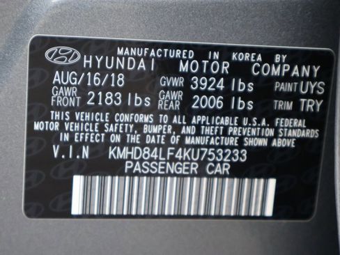 Used 2019 Hyundai Elantra Limited w/ Cargo Package image 28