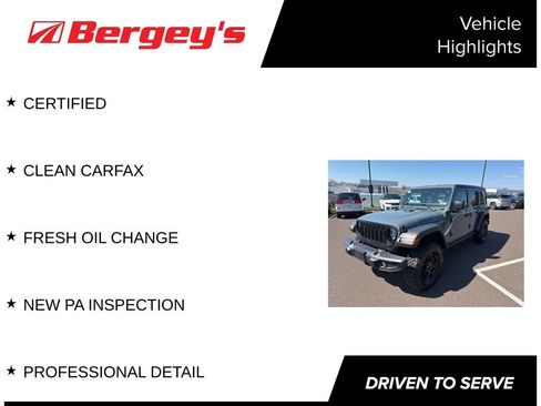 Certified 2025 Jeep Wrangler Unlimited Sport S 4xe AWD/4WD image 5