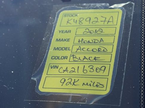Used 2012 Honda Accord LX image 29