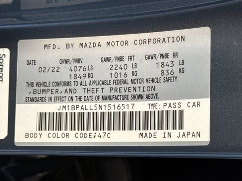 Certified 2022 MAZDA MAZDA3 s FWD image 29